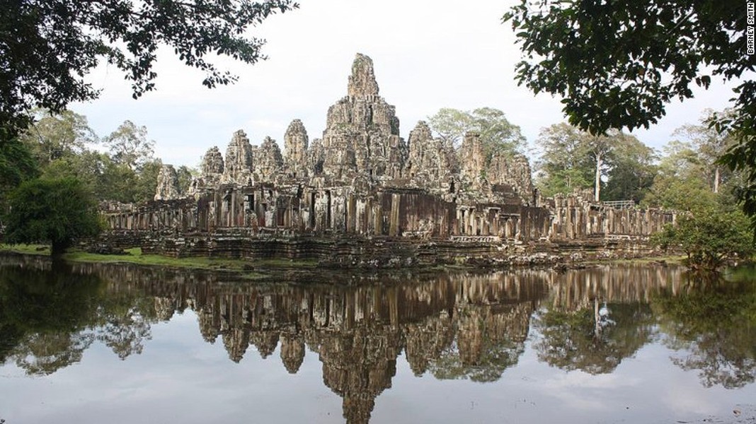 Một trong những  thành cổ thế giới được CNN liệt kê vào danh sách này chính là thành phố cổ Angkor ở Campuchia. Ảnh CNN